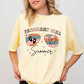 Pregnant Girl Summer Shirt Pregnancy Announcement Baby Reveal Tee Cute Expecting Mom TShirt Cute Pregnant Mom Maternity...