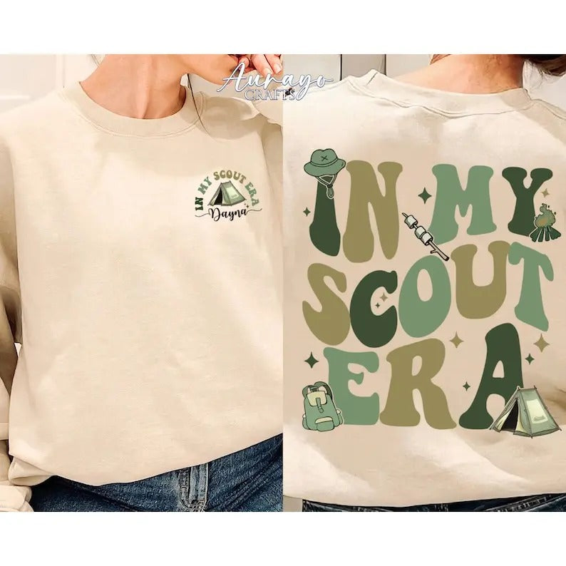 Premium  Custom Scouts Era Shirt, Custom Scout Leader Shirt, Scout Mom Shirt, Scout Mom Shirt, Scout Gift, Scout Leader,...