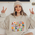 Premium  Preppy Christian Sweatshirt, Women's Religious Shirt, Bible Verse Hoodie, God Is Good Shirt, Faith Tshirt,...