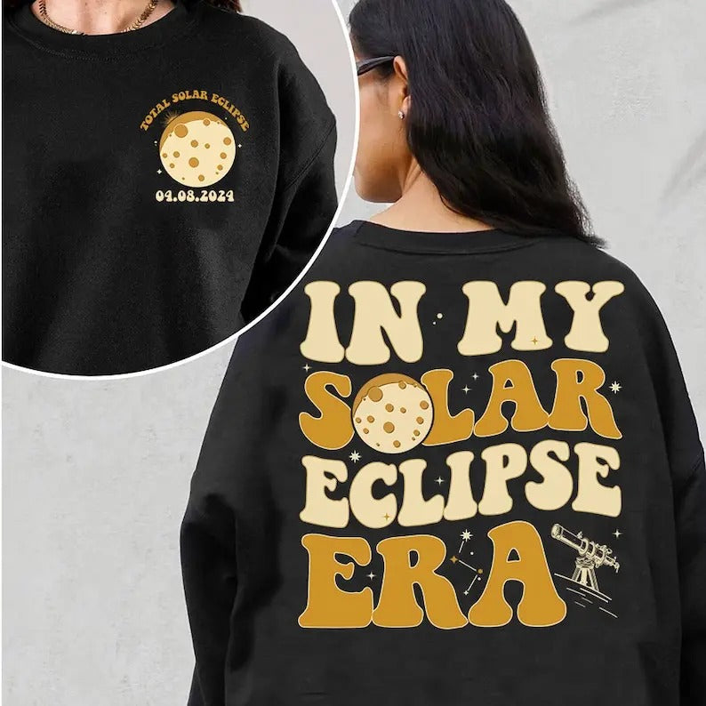 Premium  Total Solar Eclipse 2024 Shirt American Place April 8th 2024 Shirt,Event 2024 In My Solar Eclipse Era Gift for...