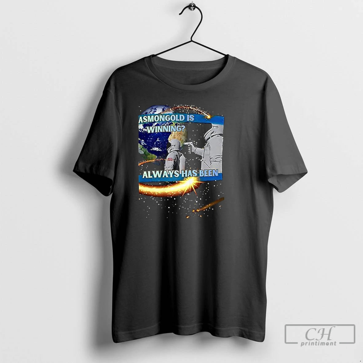 Premium Astronaut Meme Always Has Been T-Shirts, Hoodie, Sweatshirt | CiraTrend.com