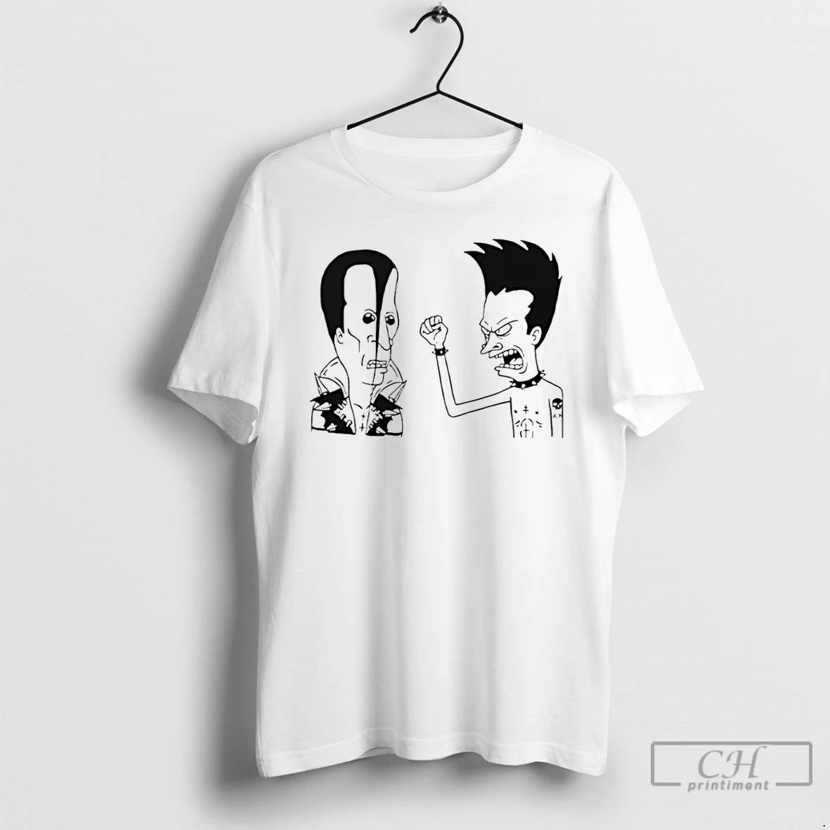 Premium Beavis And Butthead Misfits Paint T-Shirts, Hoodie, Sweatshirt | CiraTrend.com