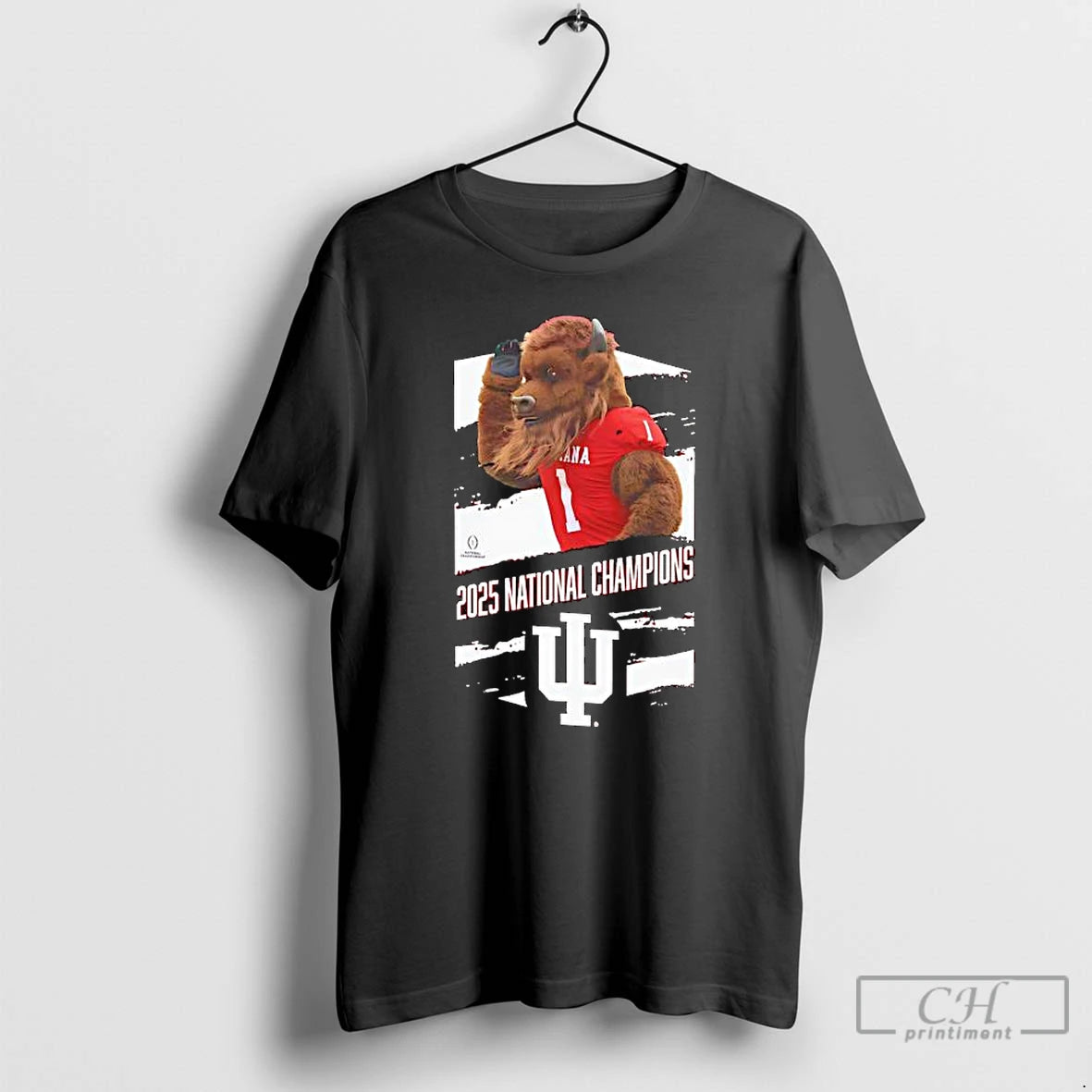 Premium Bison Mascot Hoosiers Football 2025 National Champions T-Shirts, Hoodie, Sweatshirt | CiraTrend.com