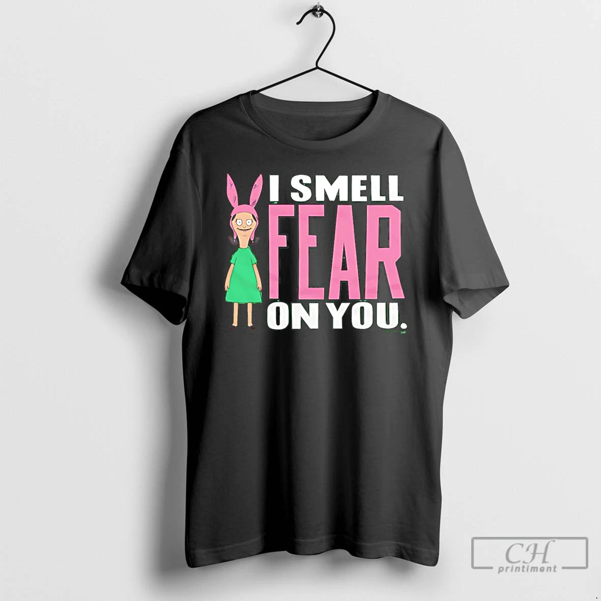 Premium Bobs Burgers Louise I Smell Fear On You Cartoon T-Shirts, Hoodie, Sweatshirt | CiraTrend.com