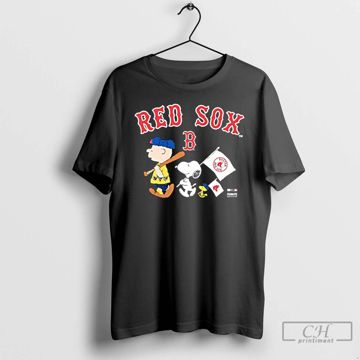 Premium Boston Red Sox Peanuts Flag T-Shirts, Hoodie, Sweatshirt | CiraTrend.com