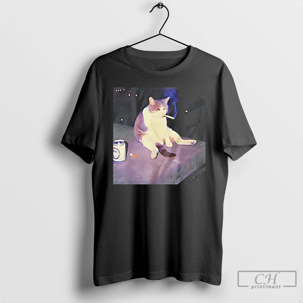 Premium Cat Smoking Cigarette T-Shirts, Hoodie, Sweatshirt | CiraTrend.com