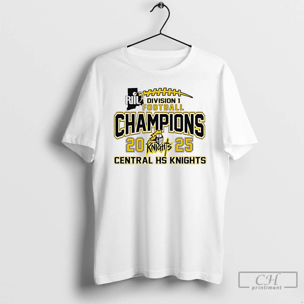 Premium Central Hs Knights 2025 Riil Football Champions Division 1 T-Shirts, Hoodie, Sweatshirt | CiraTrend.com