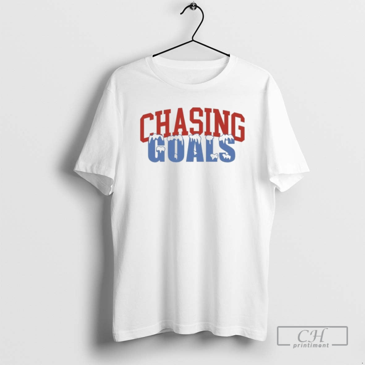 Premium Chasing Goals Ice Shirt Sweater Hoodie, Sweatshirt | CiraTrend.com