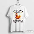 Premium Chicken I Just Want To Work In My Garden And Hang Out With My
