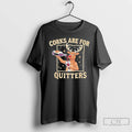 Premium Christmas Reindeer Drink Wine Corks Are For Quitters T-Shirts, Hoodie, Sweatshirt | CiraTrend.com