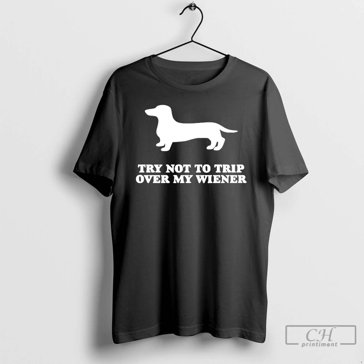 Premium Dachshund Try Not To Trip Over My Wiener T-Shirts, Hoodie, Sweatshirt | CiraTrend.com