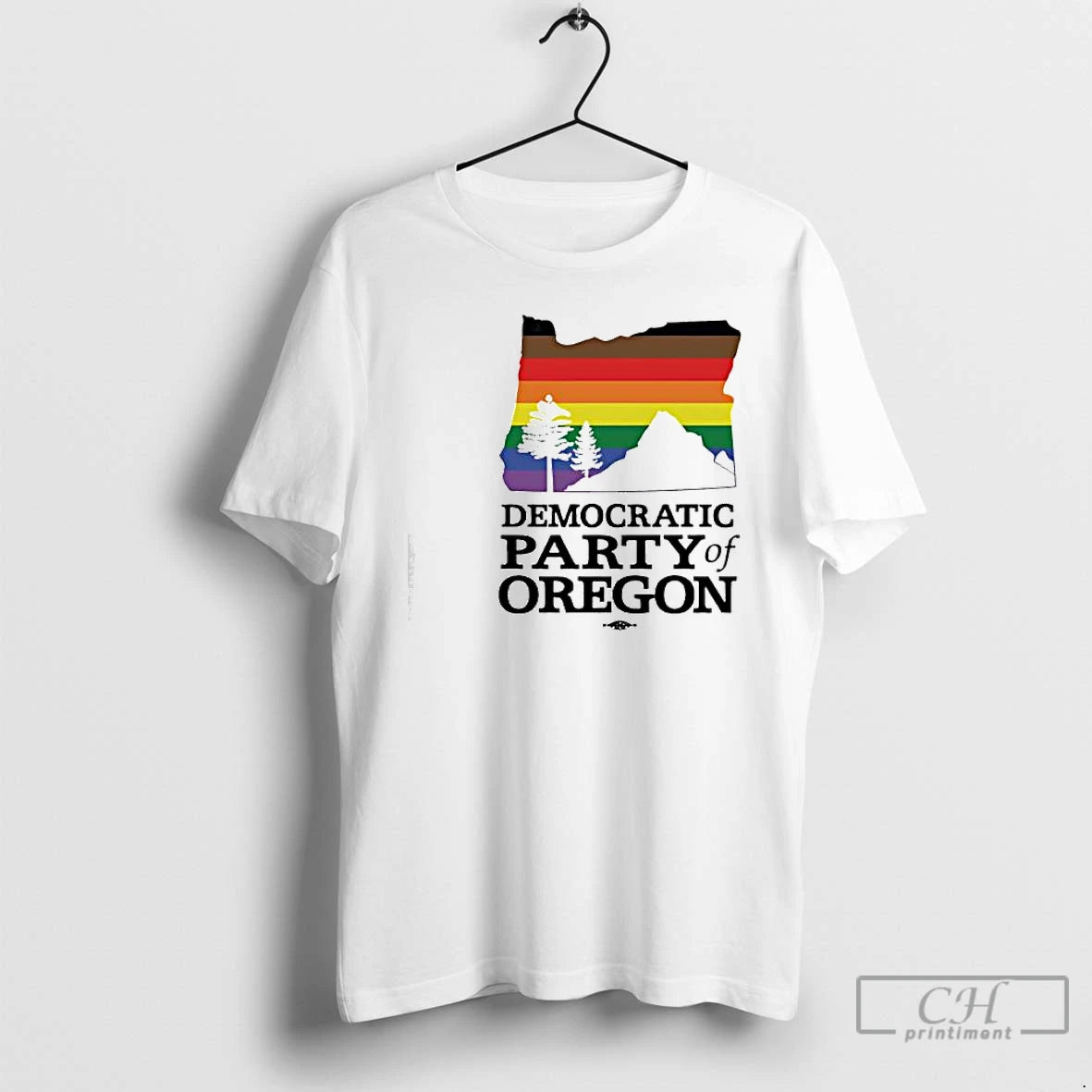 Premium Democratic Party Of Oregon Pride Graphic T-Shirts, Hoodie, Sweatshirt | CiraTrend.com