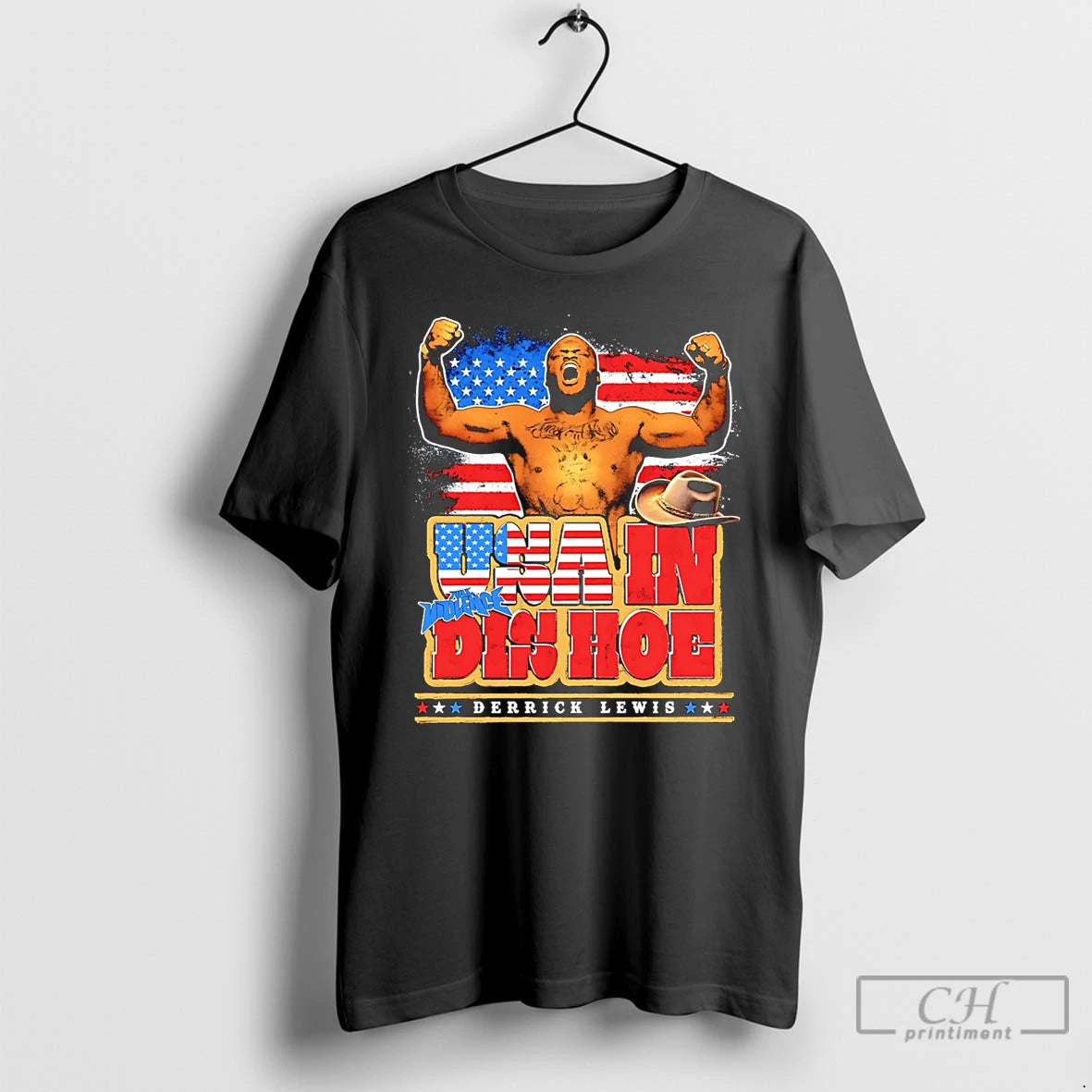Premium Derrick Lewis Usa In Dis Hoe Flag T-Shirts, Hoodie, Sweatshirt | CiraTrend.com