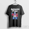 Premium Elon Musk Wearing Optimistic Prime Vintage T-Shirts, Hoodie, Sweatshirt | CiraTrend.com