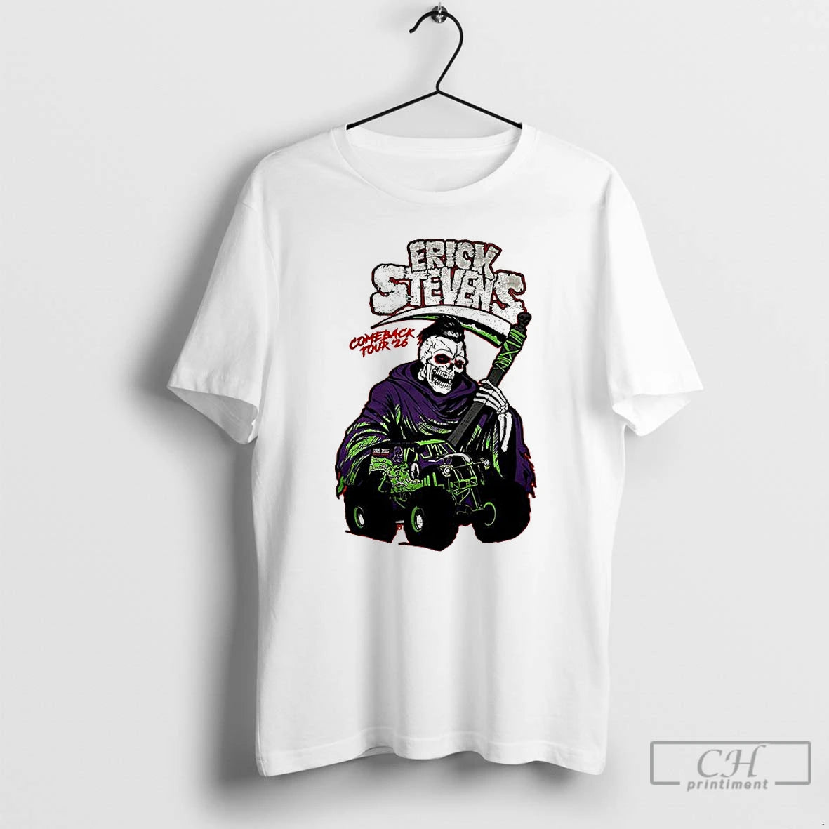 Premium Erick Stevens Comeback Tour 2026 T-Shirts, Hoodie, Sweatshirt | CiraTrend.com