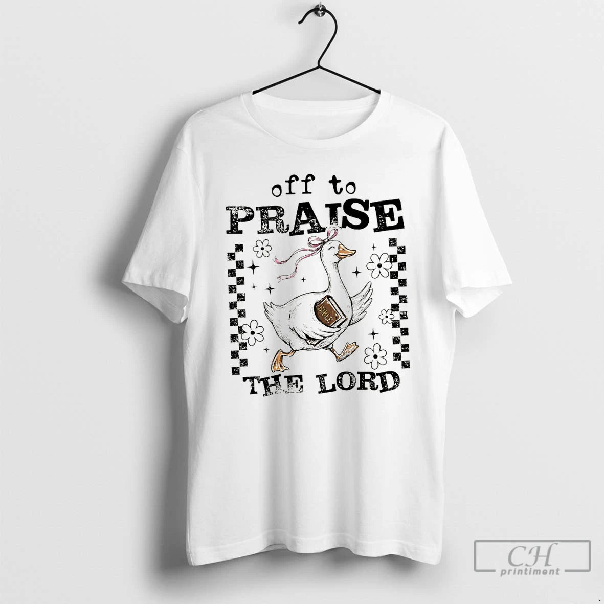 Premium Funny Goose Christian Off To Praise The Lord T-Shirts, Hoodie, Sweatshirt | CiraTrend.com