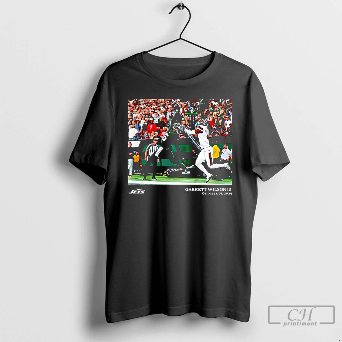 Premium Garrett Wilson New York Jets Flash Features October 31st 2024 Graphic T Shirts Sweater Hoodie, Sweatshirt
