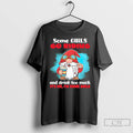 Premium Gnome Some Girls Go Riding And Drink Too Much Its Me T Shirts Sweater Hoodie, Sweatshirt | CiraTrend.com