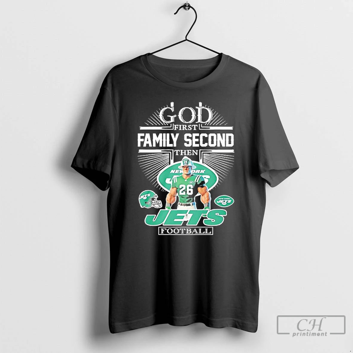 Premium God First Family Second Then New York Jets Football Graphic T-Shirts, Hoodie, Sweatshirt | CiraTrend.com