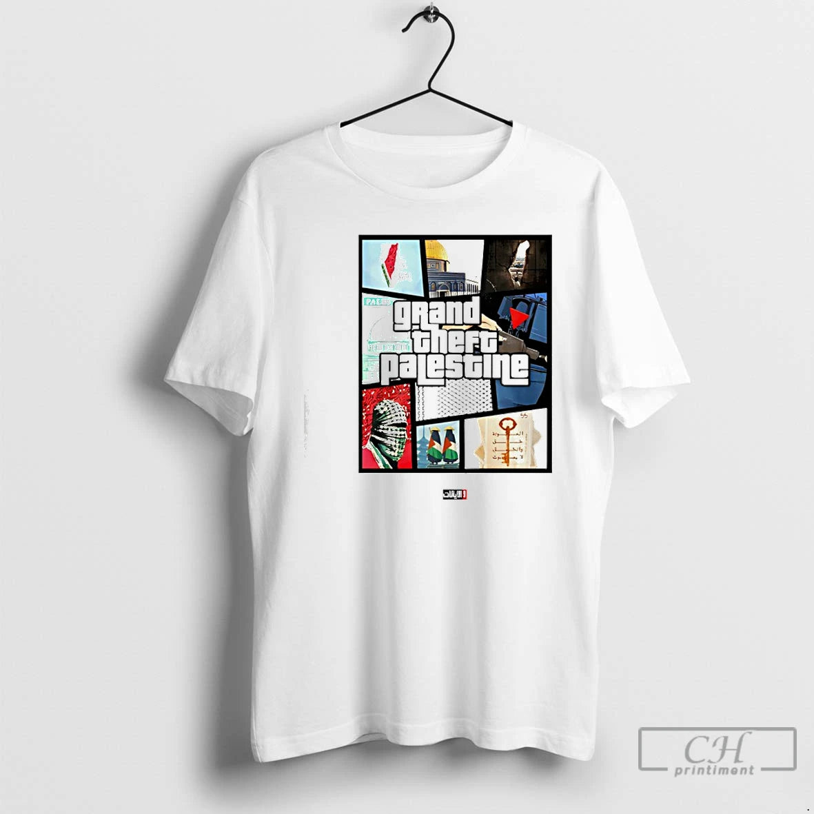 Premium Grand Theft Palestine Fuuny T-Shirts, Hoodie, Sweatshirt | CiraTrend.com