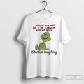Premium Grinch Funny I Asked Myself If Im Okay And We Both Started Laughing T-Shirts, Hoodie, Sweatshirt | CiraTrend.com