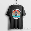Premium Honey Badger Is My Spirit Animal Funny Vintage Wildlife T-Shirts, Hoodie, Sweatshirt | CiraTrend.com