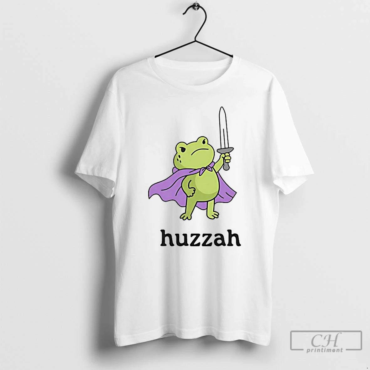 Premium Huzzah Frog T-Shirts, Hoodie, Sweatshirt | CiraTrend.com