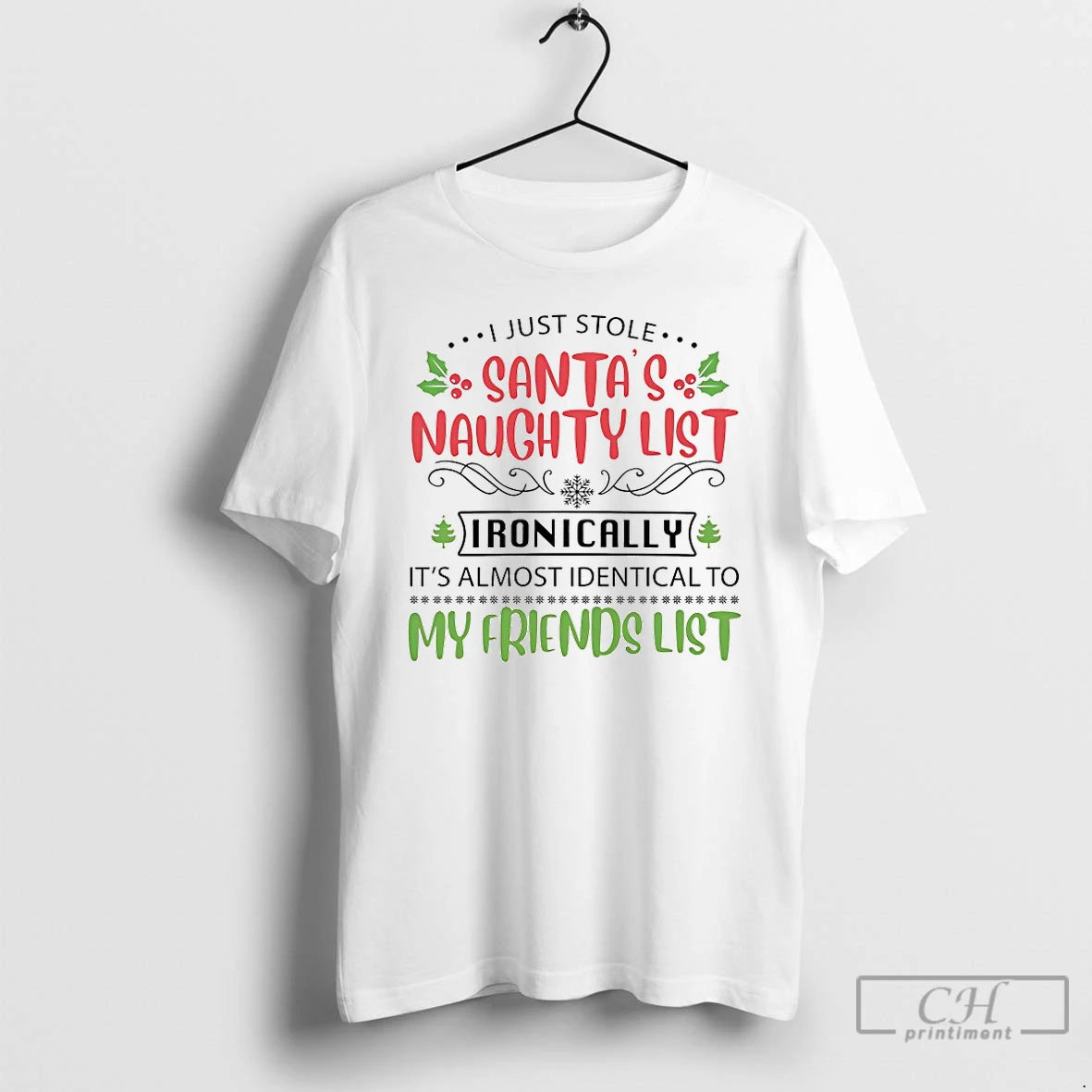 Premium I Just Stole Santas Naughty List Ironically Christmas T-Shirts, Hoodie, Sweatshirt | CiraTrend.com
