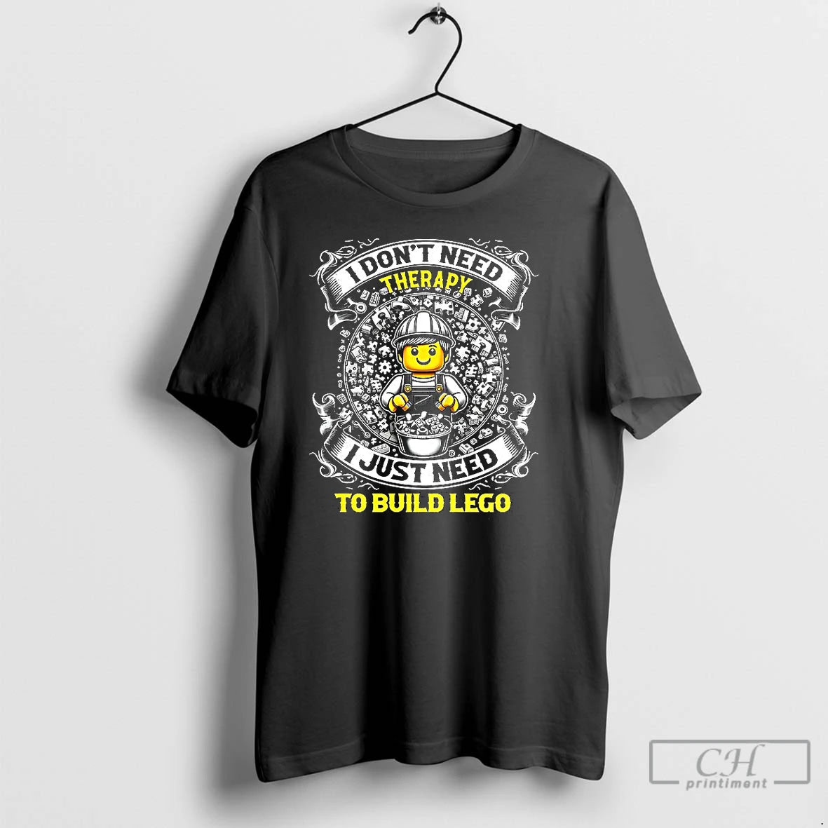 Premium I Dont Need Therapy I Just Need To Build Lego Worker T Shirts Sweater Hoodie, Sweatshirt | CiraTrend.com