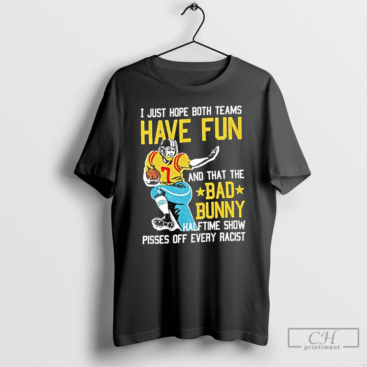 Premium I Just Hope Both Teams Have Fun And That The Bad Bunny Halftime Show T-Shirts, Hoodie, Sweatshirt | CiraTrend.com