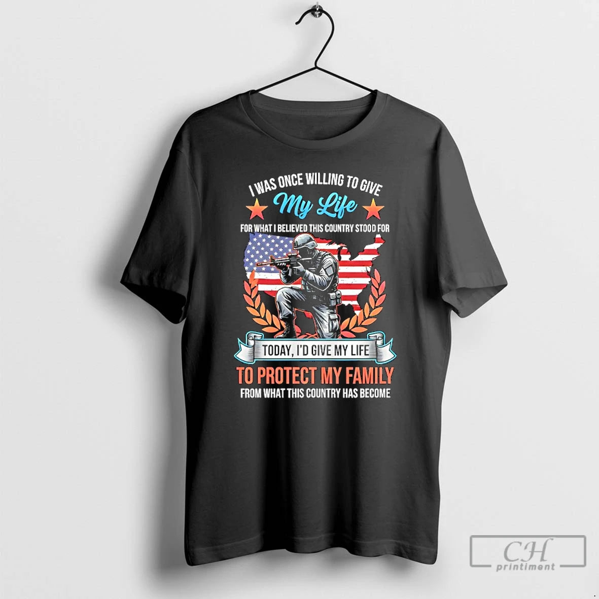 Premium I Was Once Willing To Give My Life Gor What I Believed This Country T-Shirts, Hoodie, Sweatshirt | CiraTrend.com