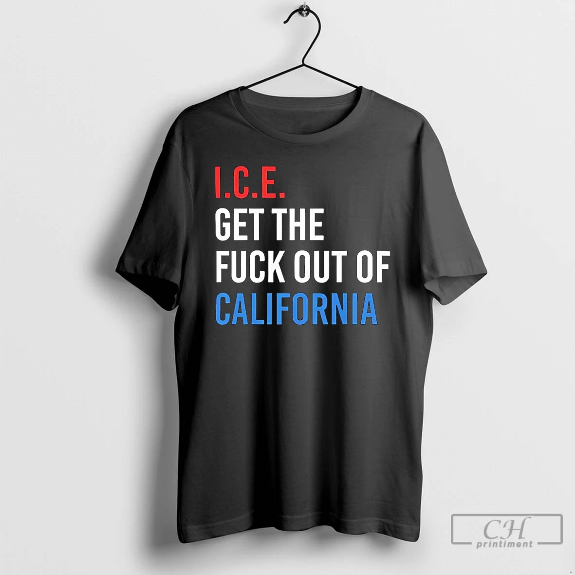 Premium Ice Get The Fuck Out California T-Shirts, Hoodie, Sweatshirt | CiraTrend.com