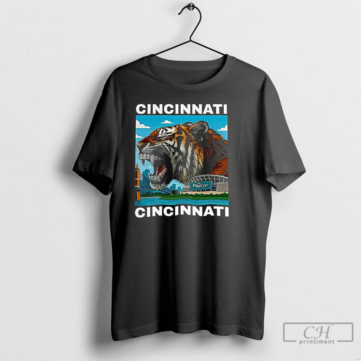 Premium Iced Out Grillz Cincinnati Tiger T-Shirts, Hoodie, Sweatshirt | CiraTrend.com