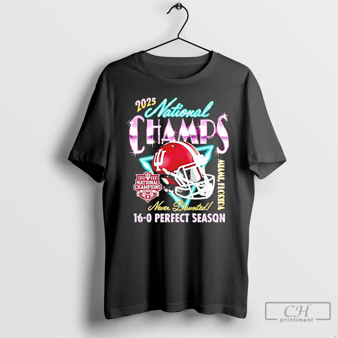 Premium Indiana Football 2025 National Champs Helmet 16 0 Perfect Season T-Shirts, Hoodie, Sweatshirt | CiraTrend.com