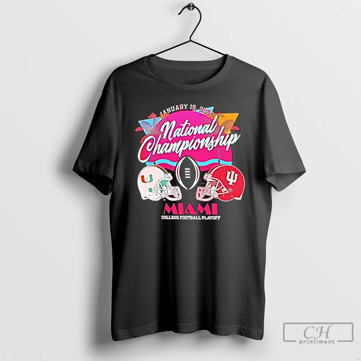 Premium Indiana Vs Miami 2026 Cfp National Championship Bound Sunset T-Shirts, Hoodie, Sweatshirt | CiraTrend.com