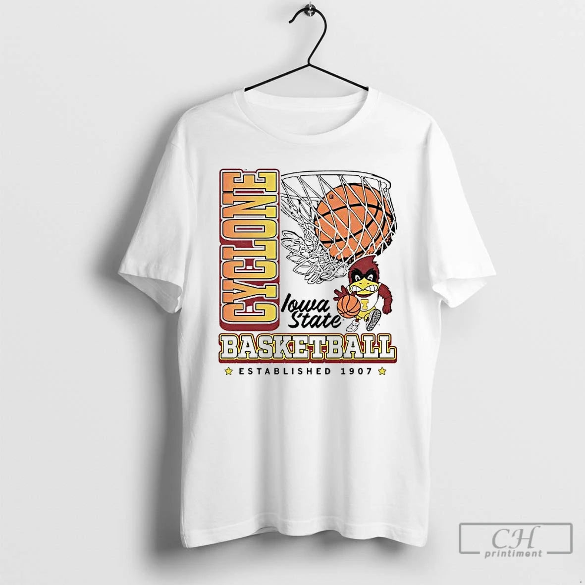 Premium Iowa State Basketball Established 1907 Hilton Coliseum T-Shirts, Hoodie, Sweatshirt | CiraTrend.com