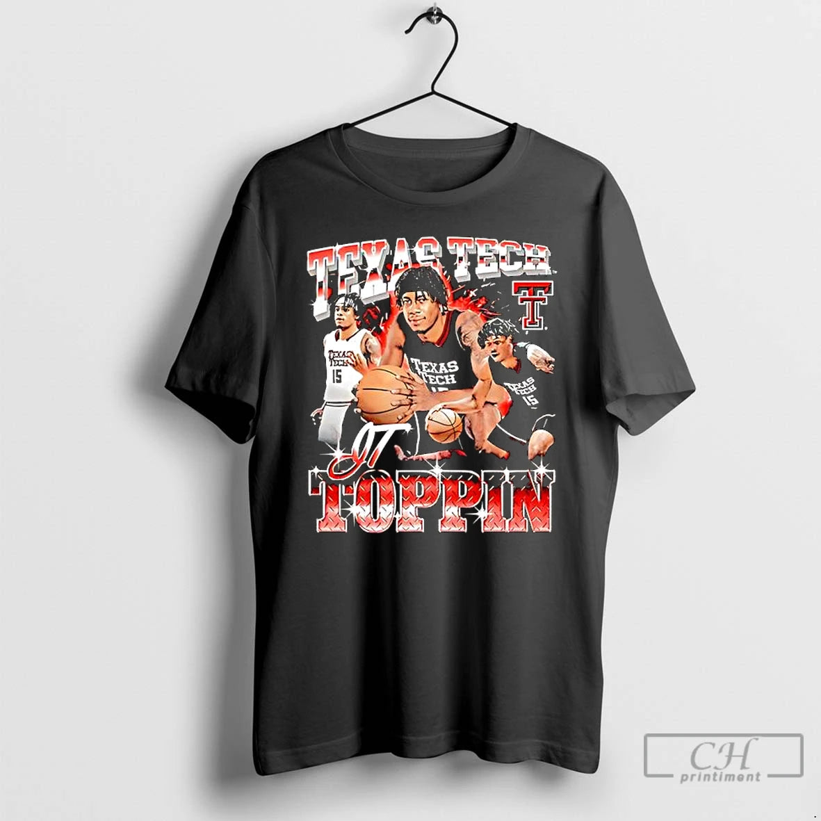Premium Jt Toppin Texas Tech Red Raiders Basketball 90s T-Shirts, Hoodie, Sweatshirt | CiraTrend.com