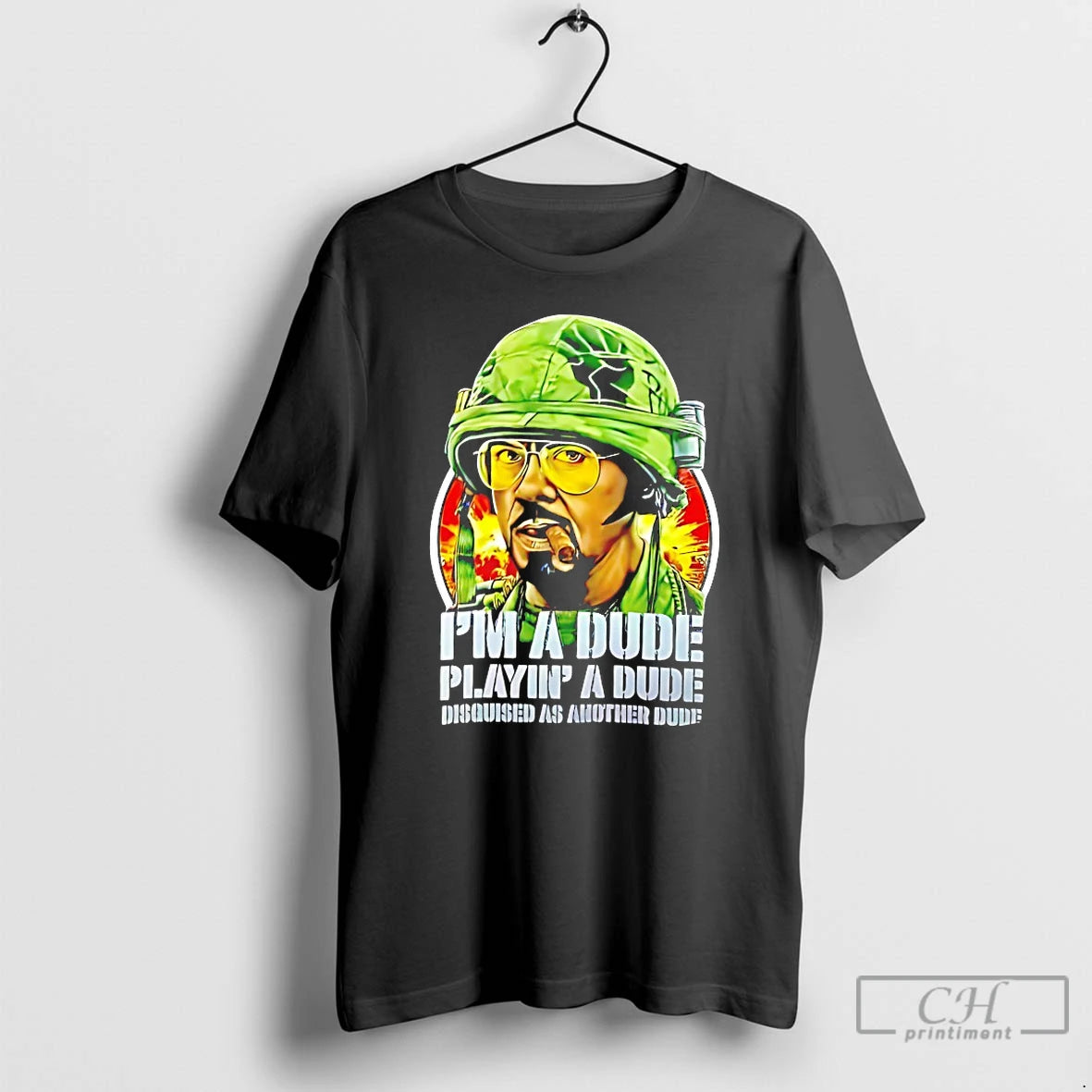 Premium Kirk Lazarus Im A Dude Playin A Dude T-Shirts, Hoodie, Sweatshirt | CiraTrend.com
