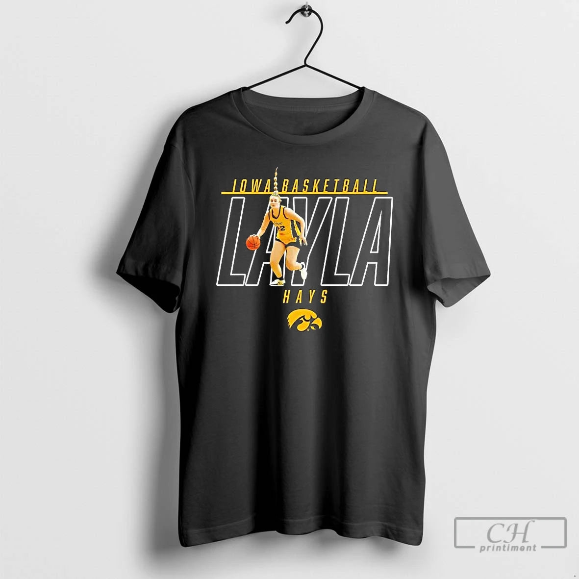 Premium Layla Hays Illustrated Iowa Basketball T-Shirts, Hoodie, Sweatshirt | CiraTrend.com
