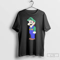 Premium Look At Front Of For Boobs Luigi T-Shirts, Hoodie, Sweatshirt | CiraTrend.com