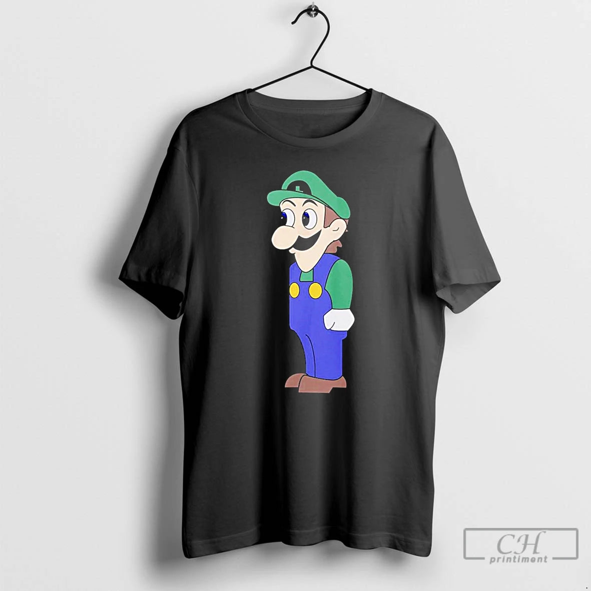 Premium Look At Front Of For Boobs Luigi T-Shirts, Hoodie, Sweatshirt | CiraTrend.com