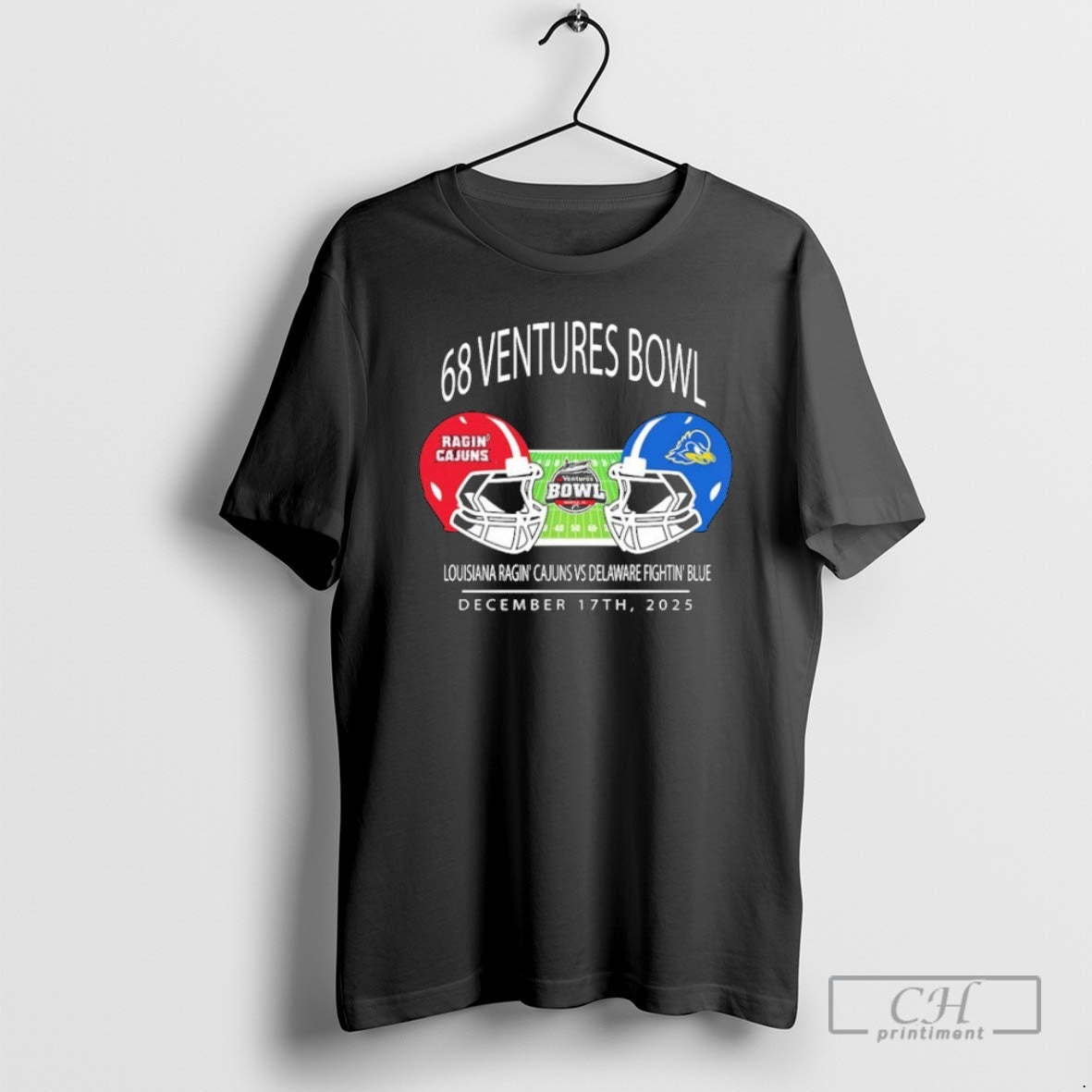Premium Louisiana Ragin Cajuns Football Vs Delaware Fightin Blue Hens Football 68 Ventures Bowl At T-Shirts, Hoodie,...
