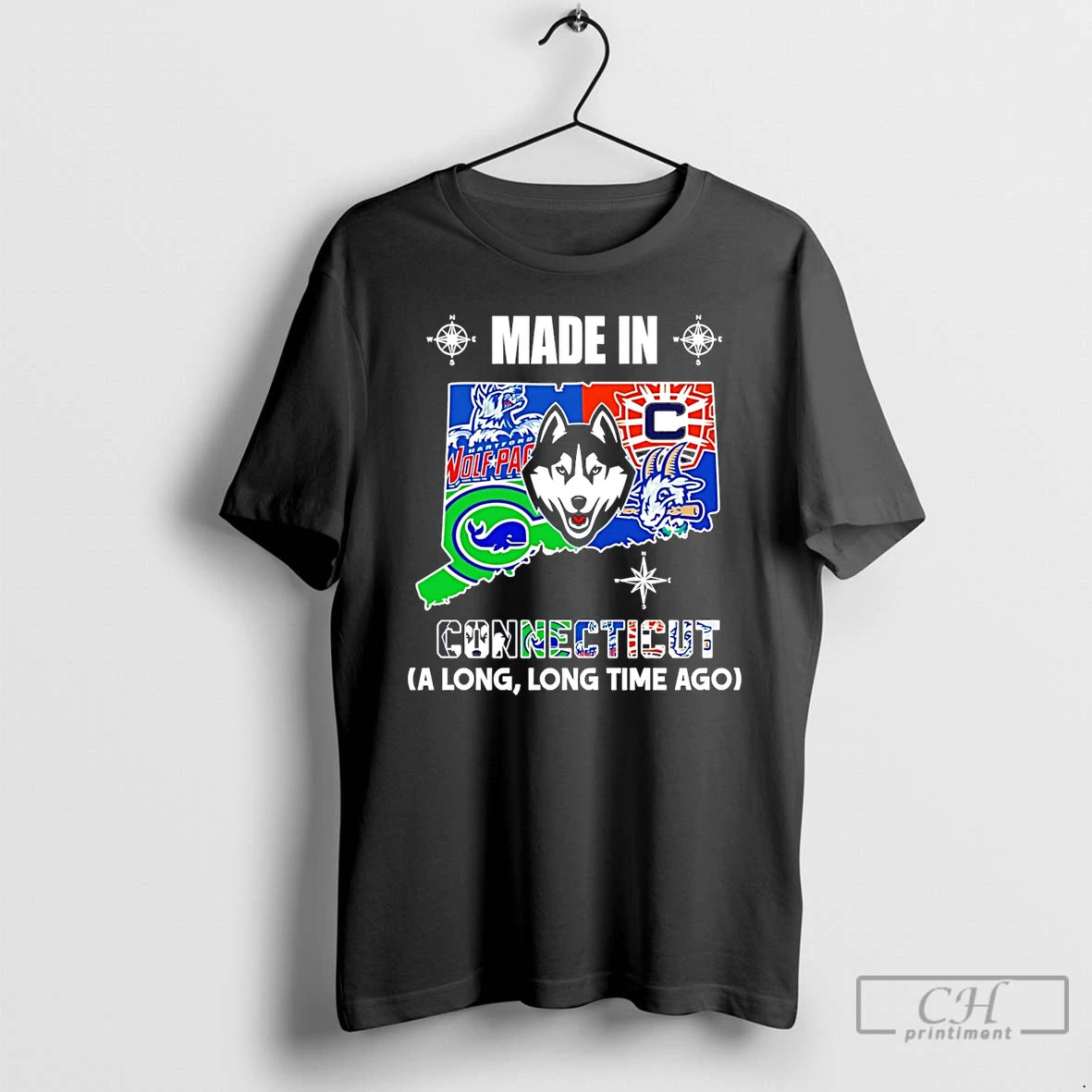 Premium Made In Connecticut A Long Long Time Ago State T-Shirts, Hoodie, Sweatshirt | CiraTrend.com