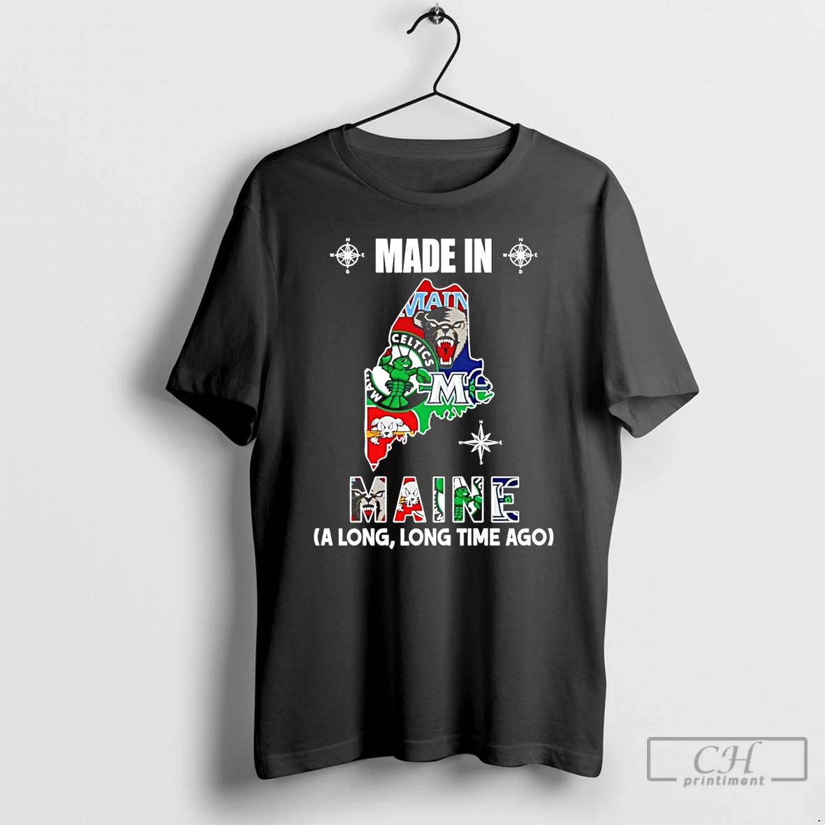 Premium Made In Maine A Long Long Time Ago State T-Shirts, Hoodie, Sweatshirt | CiraTrend.com