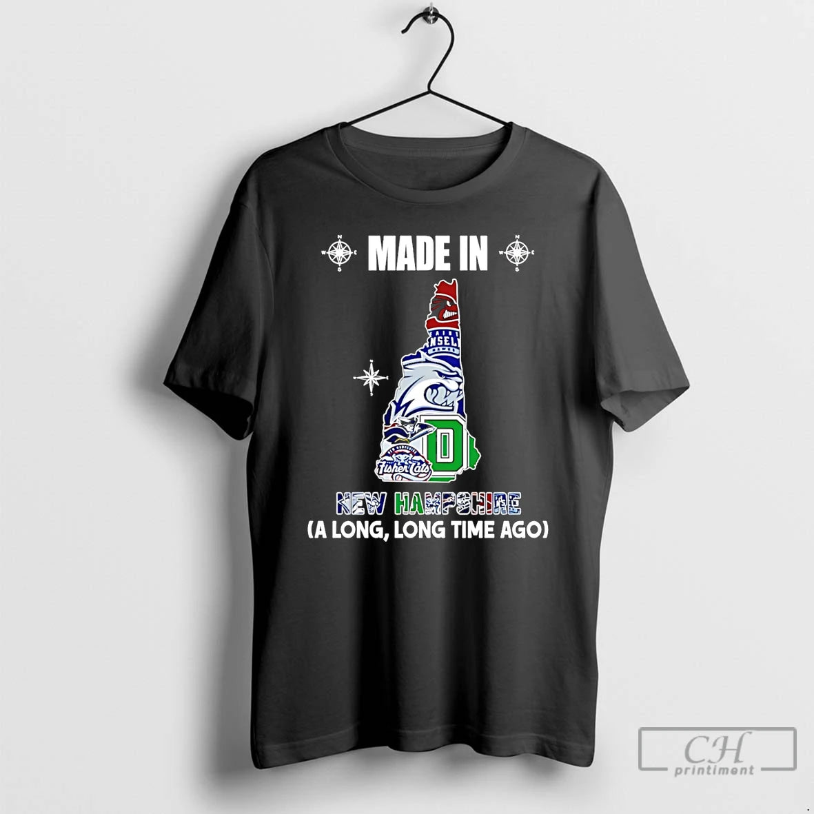 Premium Made In New Hampshire A Long Long Time Ago State T-Shirts, Hoodie, Sweatshirt | CiraTrend.com