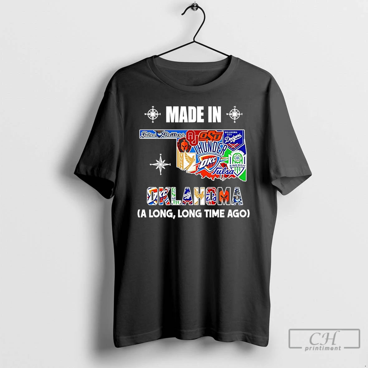 Premium Made In Oklahoma A Long Long Time Ago State T-Shirts, Hoodie, Sweatshirt | CiraTrend.com