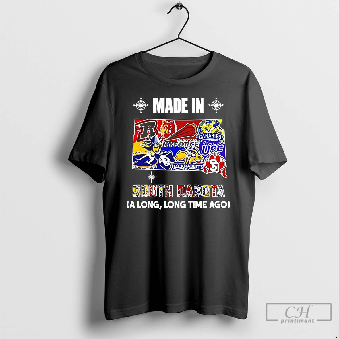 Premium Made In South Dakota A Long Long Time Ago State T-Shirts, Hoodie, Sweatshirt | CiraTrend.com