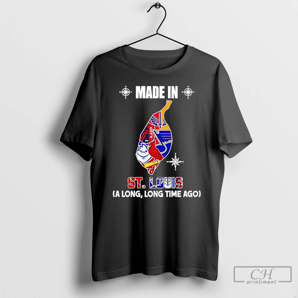 Premium Made In St Louis A Long Long Time Ago State T-Shirts, Hoodie, Sweatshirt | CiraTrend.com