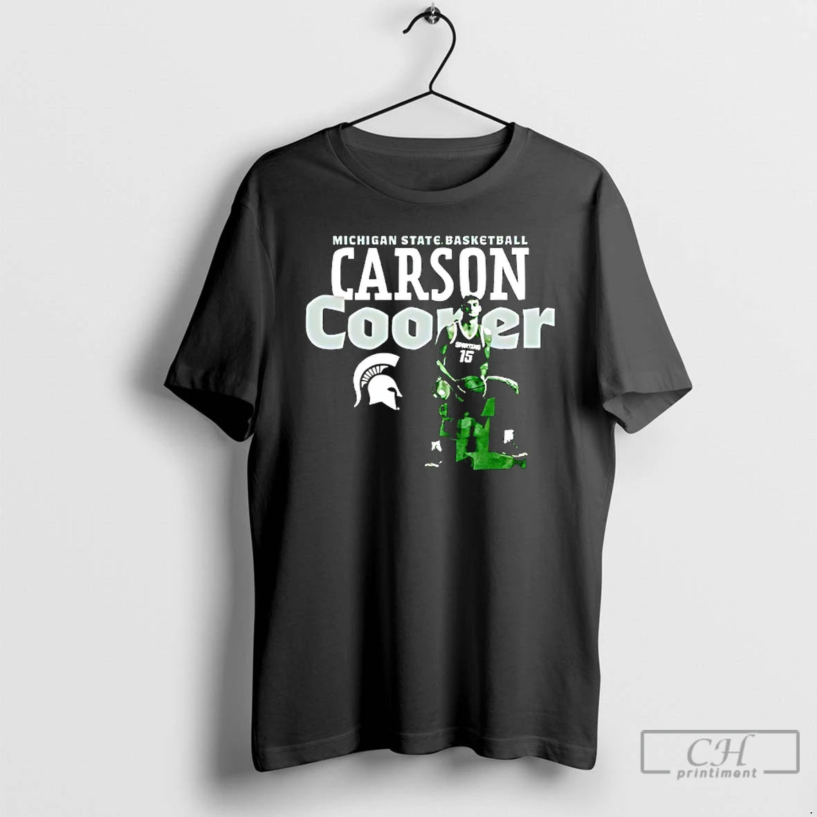 Premium Michigan State Basketball Carson Coomer Graphic T-Shirts, Hoodie, Sweatshirt | CiraTrend.com