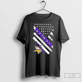 Premium Minnesota Vikings Football X Teacher American Flag T-Shirts, Hoodie, Sweatshirt | CiraTrend.com